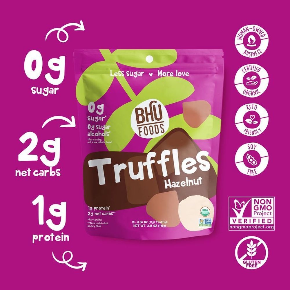 Hazelnut Cookie Dough Truffles