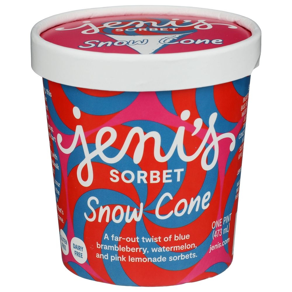 Snow Cone Sorbet Ice Cream