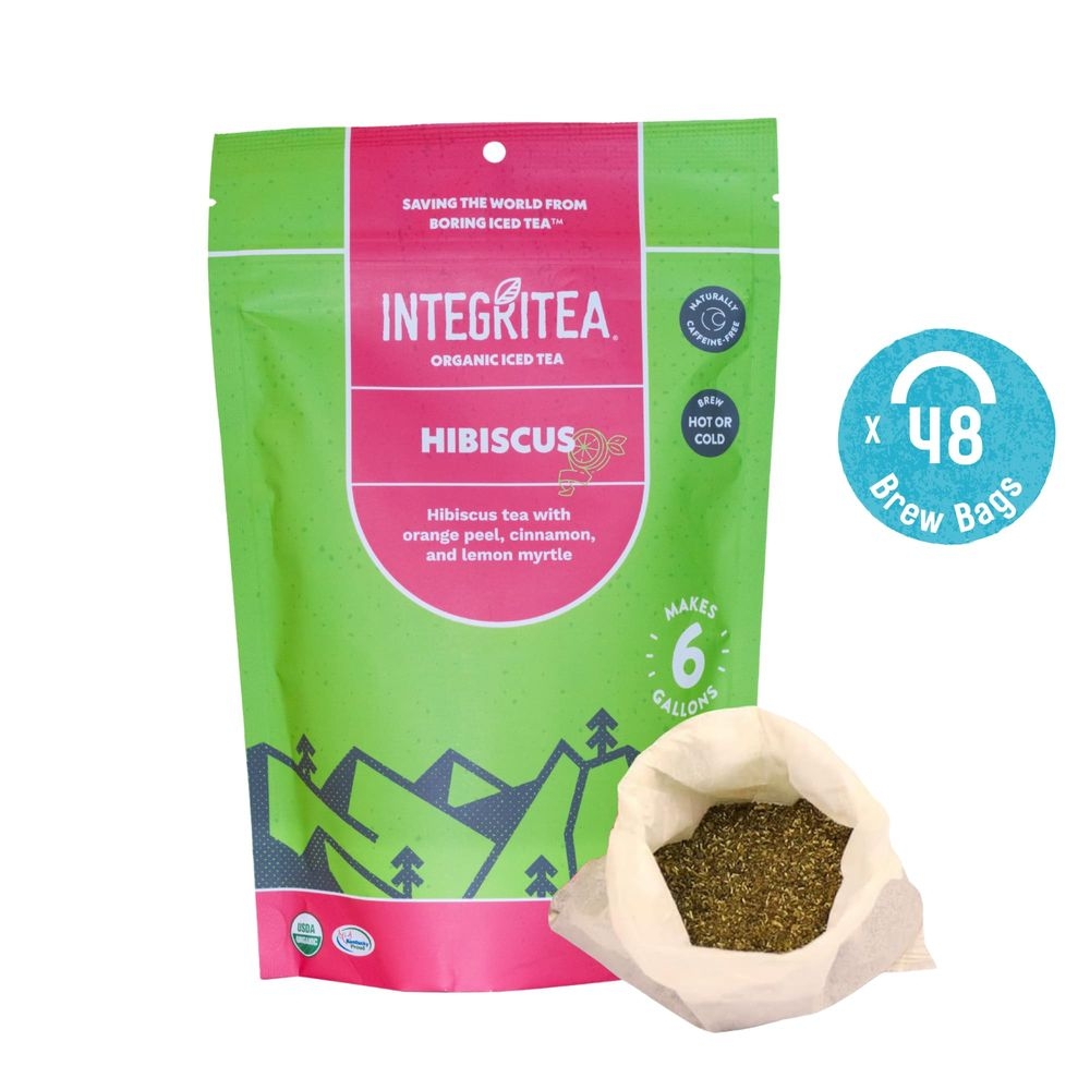 Organic Hibiscus Iced Tea