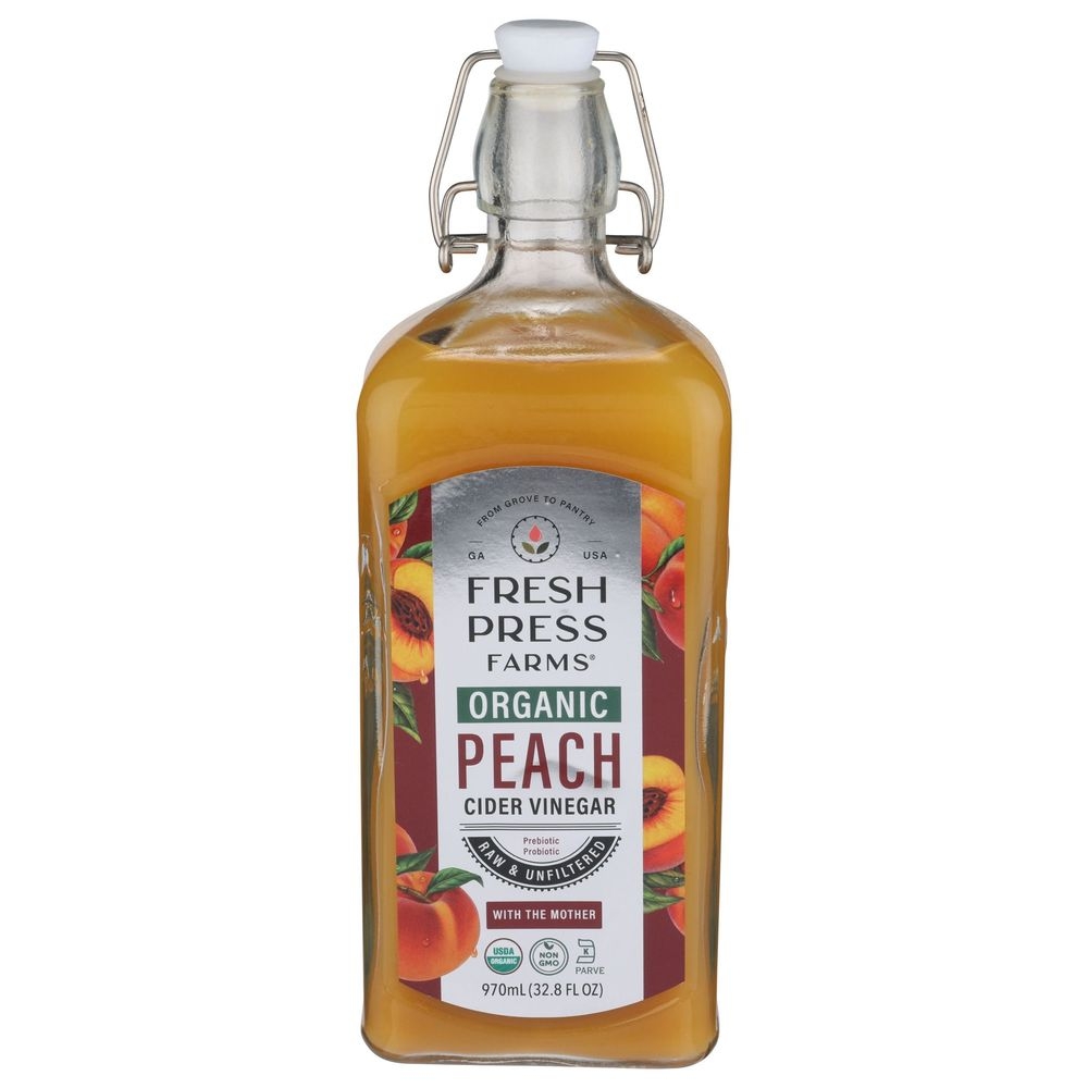 Organic Peach Cider Vinegar