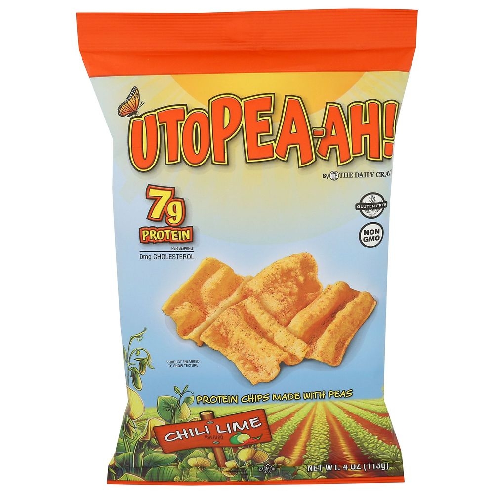 Utopea Ah Chili Lime Protein Chips