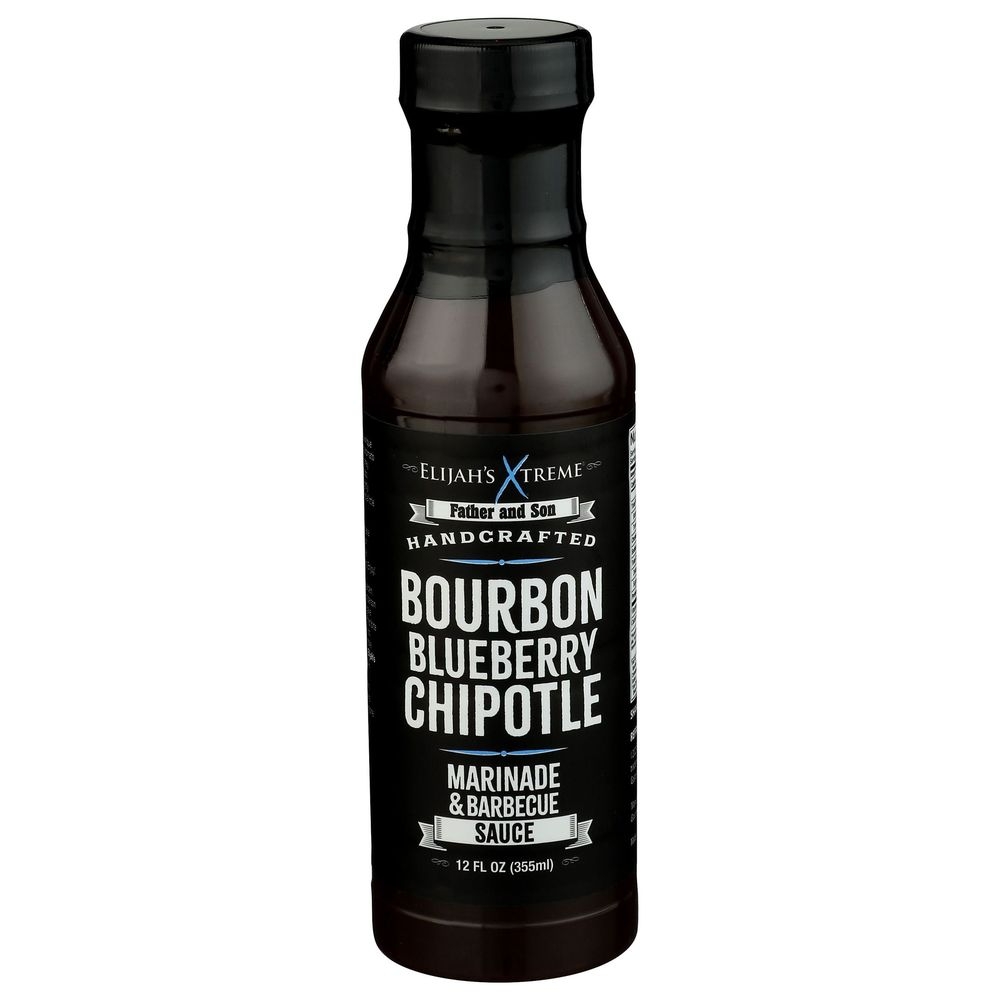 Bourbon Blueberry Chipotle Marinade and Barbecue Sauce