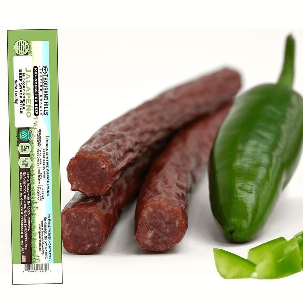 Grass Fed Jalapeno Beef Snack Stick