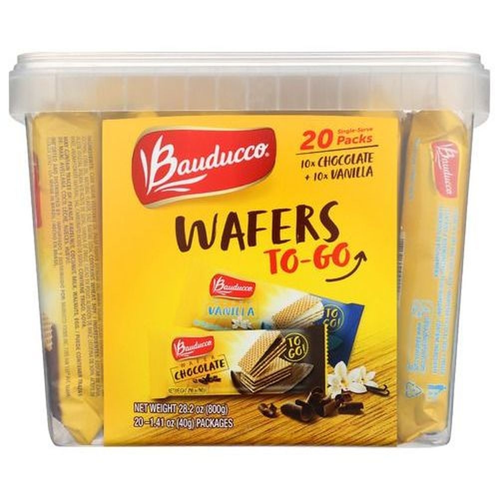 Chocolate and Vanilla Wafer Cookies