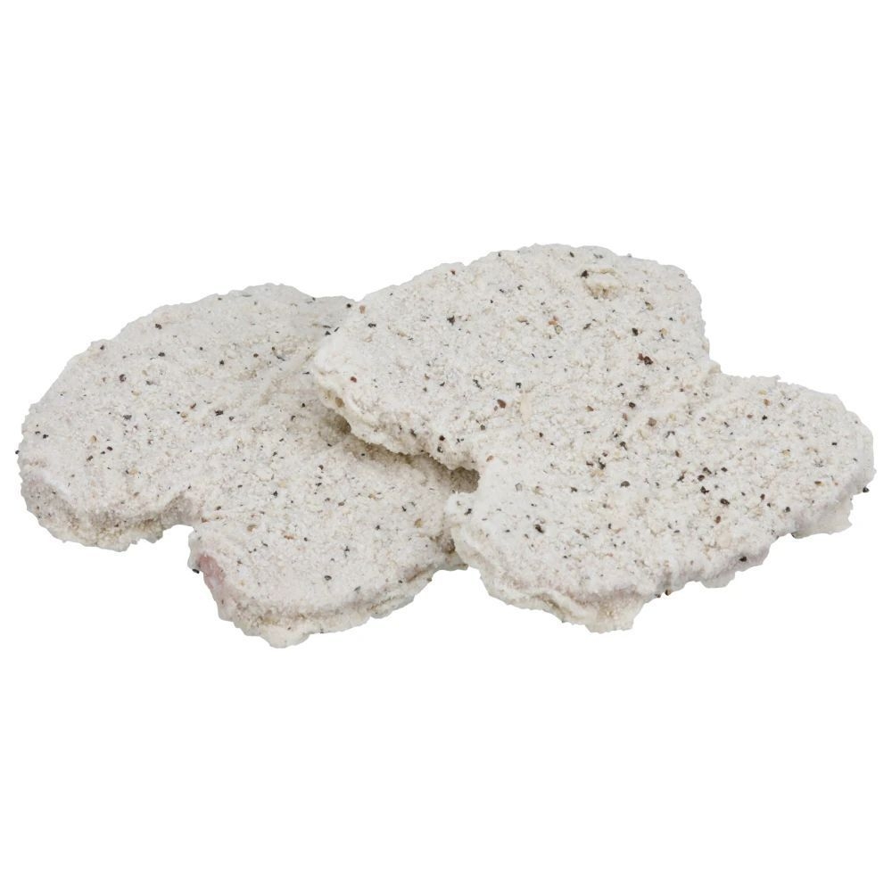 Advance Food Western Style Chopped Country Fried Beef Steak, 2.25 Ounce -- 70 per case.