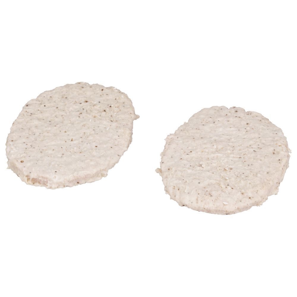 Advance Food Breaded Veal and Beef Patties Fritter, 4 Ounce -- 40 per case.