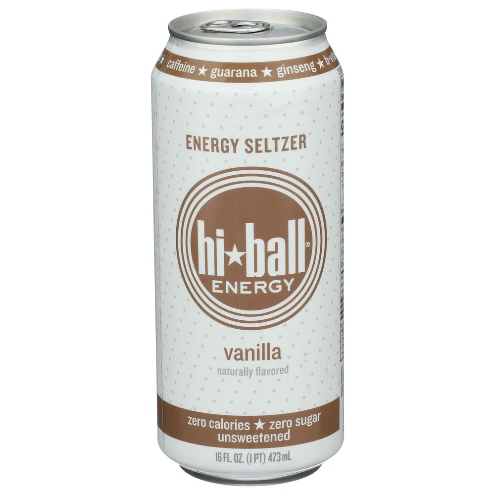 Vanilla Energy Seltzer