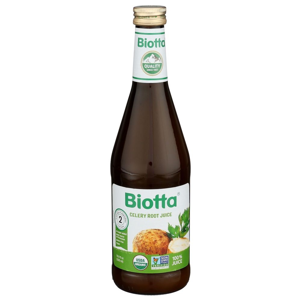 Organic Celery Root Juice