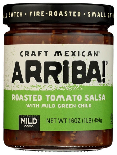 Arriba Fire Roasted Mexican Mild Red Salsa, 16 Ounce -- 6 per case
