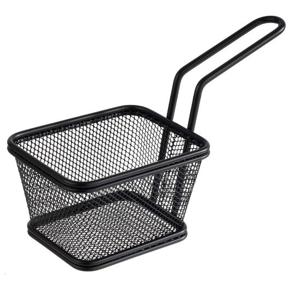 Classics Snackholder Stainless Steel Black Matte Fry Basket
