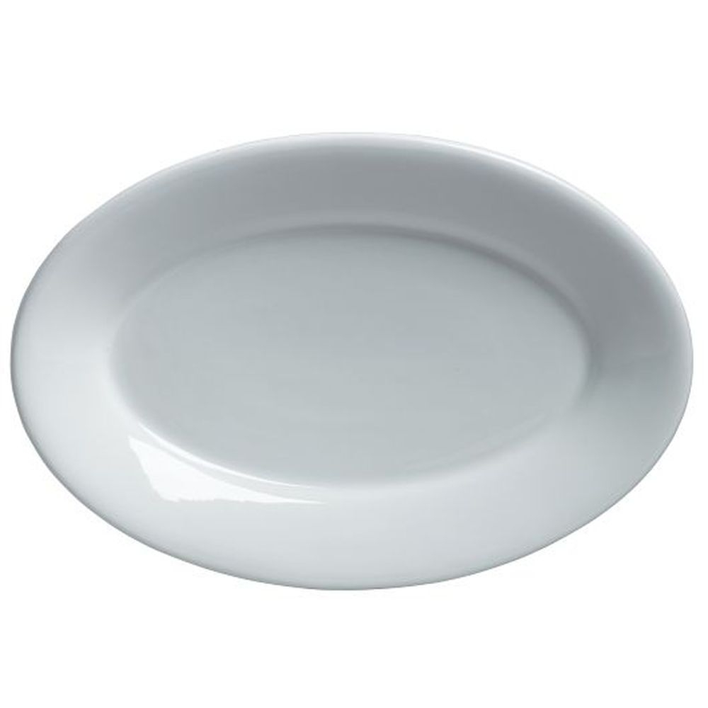 Classic Café Porcelain 13.25 inch Platter, 12 count