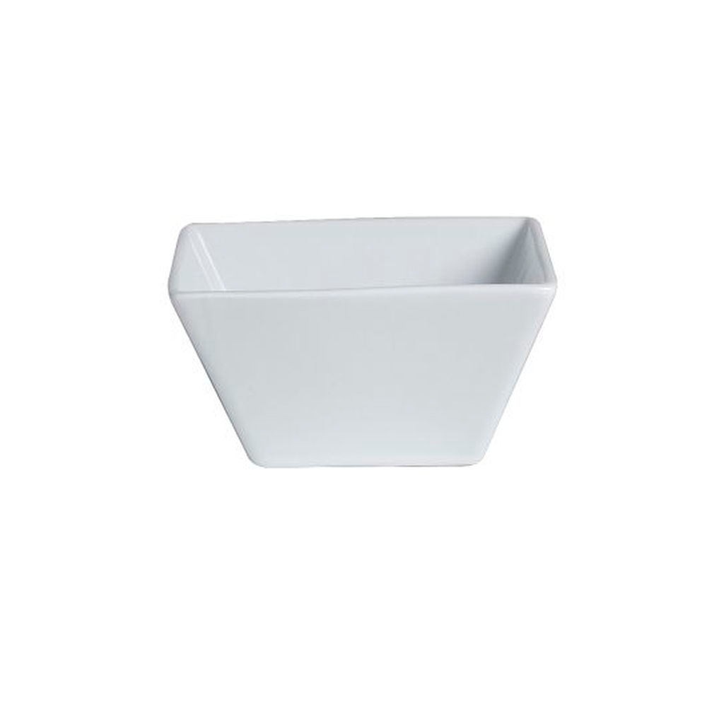 Pub Porcelain 12 Ounce Square Bowl, 12 count