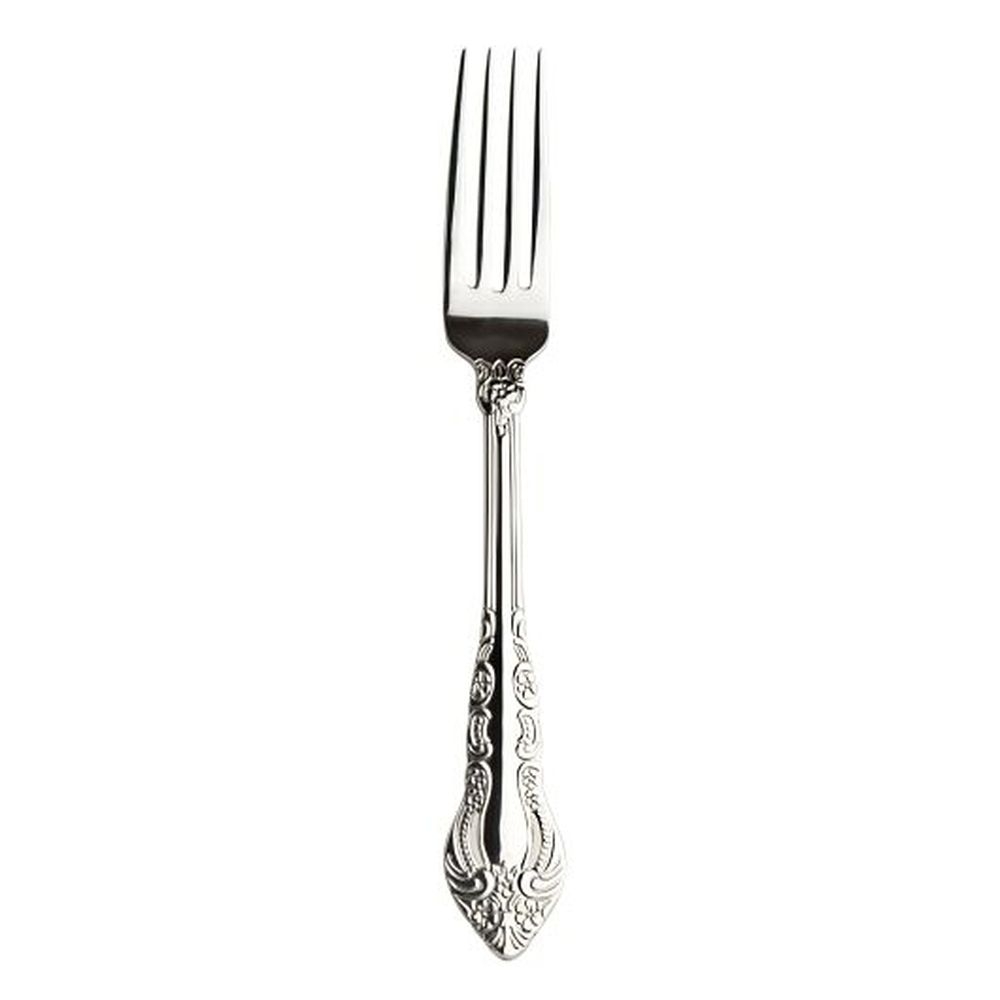 Carmen 18/10 Stainless Steel 7.25 inch Dessert/Salad Fork, 12 count