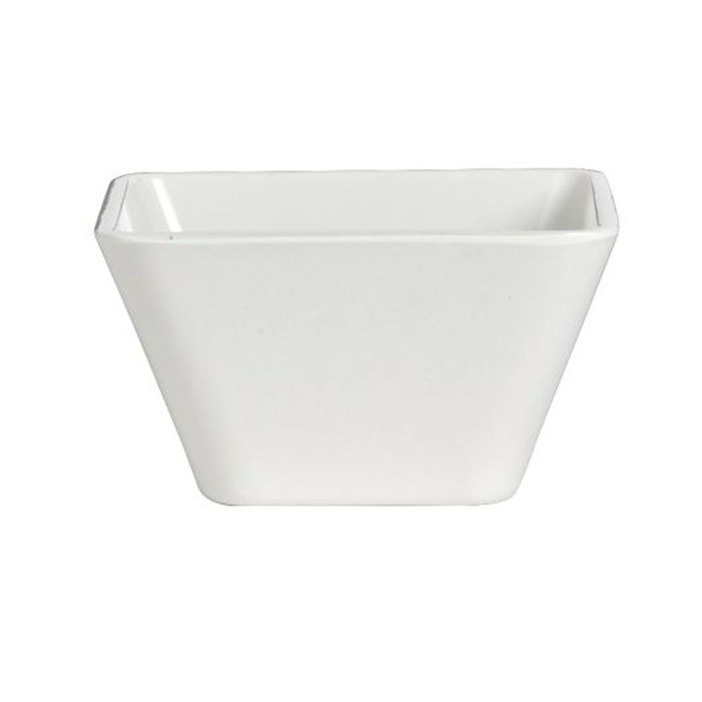 Quadro 18.5 Ounce Melamine Square Bowl, 24 count