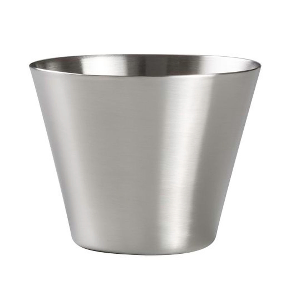 Stainless Steel 12.5 Ounce Satin Fry Cup, 48 count
