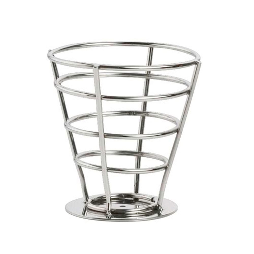 3.5 x 3.5 inch Stainless Steel Wire Fry Cone