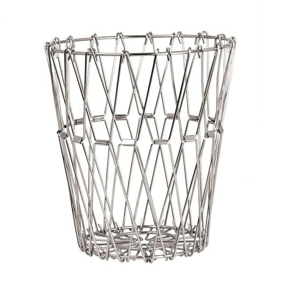 Stainless Steel 12.5 x 0.75 inch Multipurpose Basket, 12 count
