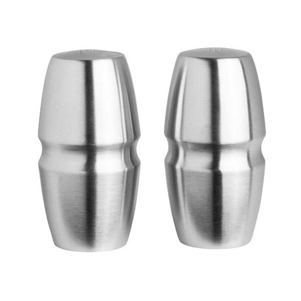 Royce Stainless Steel Salt and Pepper Set, 24 count