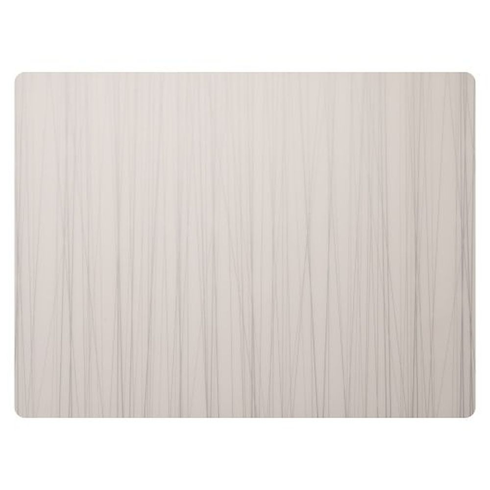 Silver Stream Silicone 16 x 12 inch Placemat, 12 count