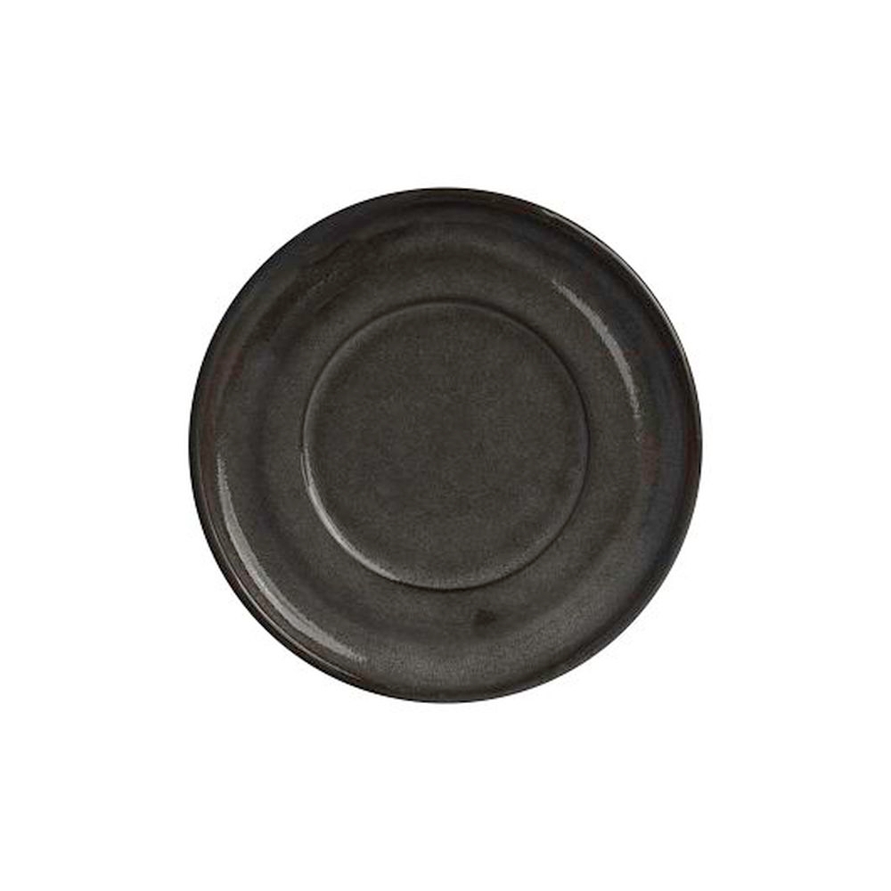 Gembrook Gray Stoneware 6 inch Saucer, 24 count
