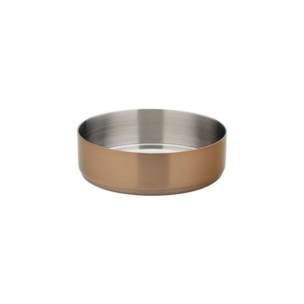 Brushed Copper Stainless Steel 4 Ounce Dip Pot, 6 count