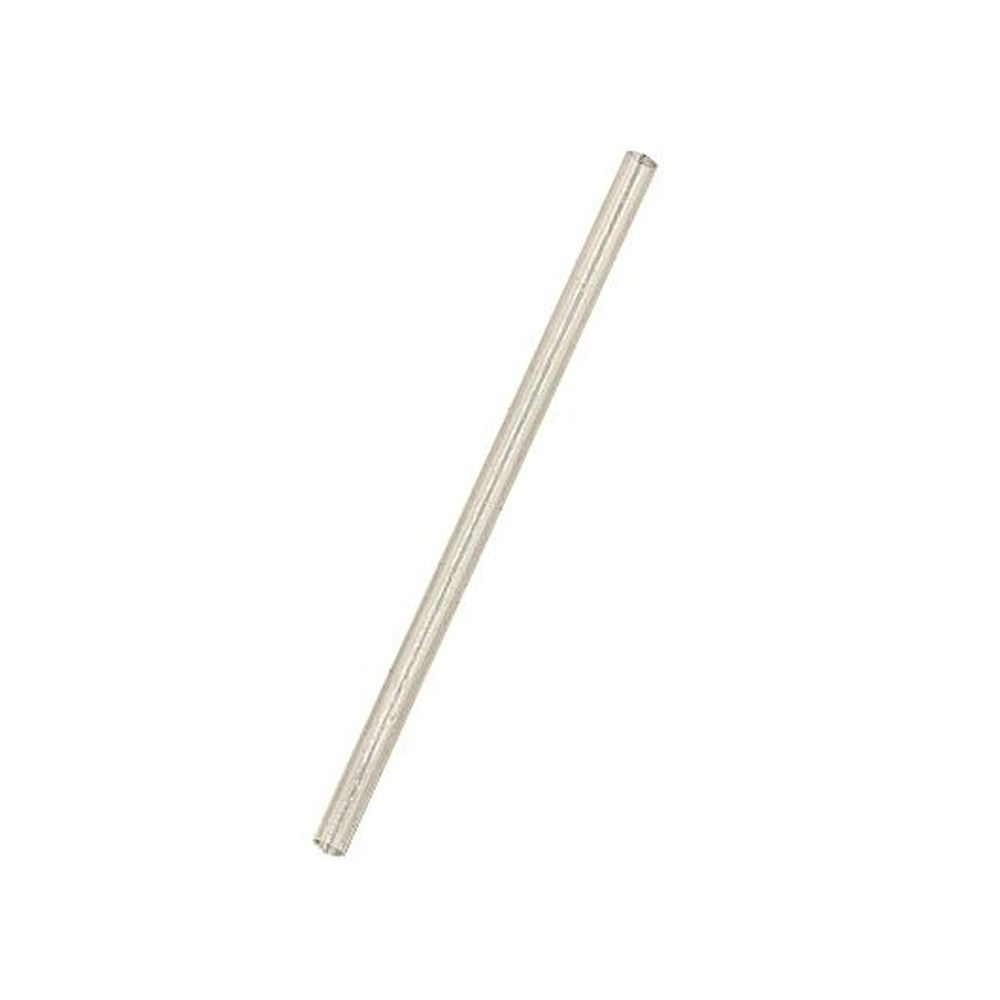 8 inch Unwrapped Compostable Agave Clear Regular Straws