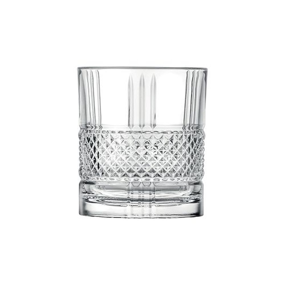 Brillante 11.25 Ounce Crystalline Double Old Fashioned Tumbler, 12 count