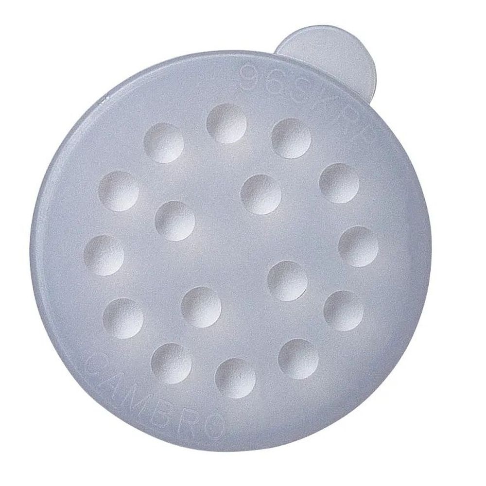 Cambro Camwear White Parsley Lid For Shaker -- 12 Per Case