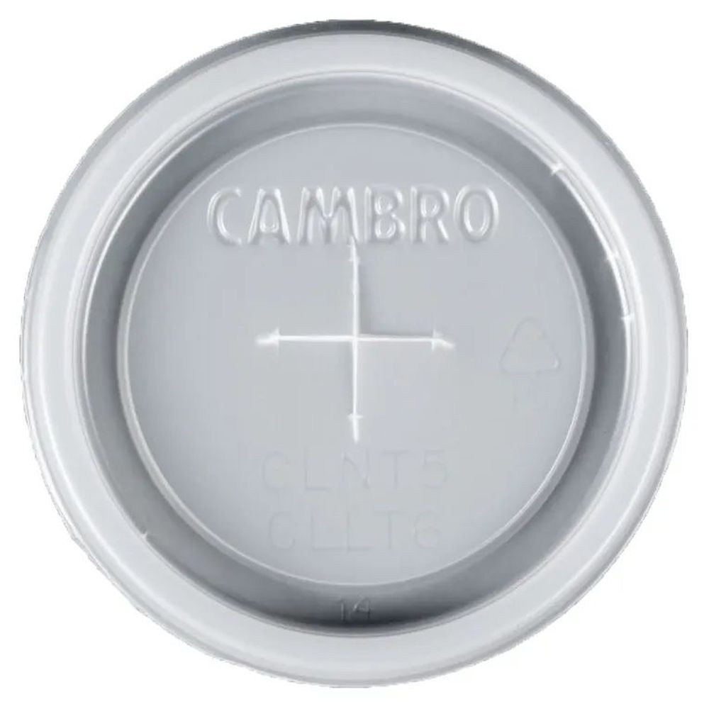 Cambro Camlids Translucent Disposable Lid For Lt6 Laguna Tumbler -- 1500 Per Case
