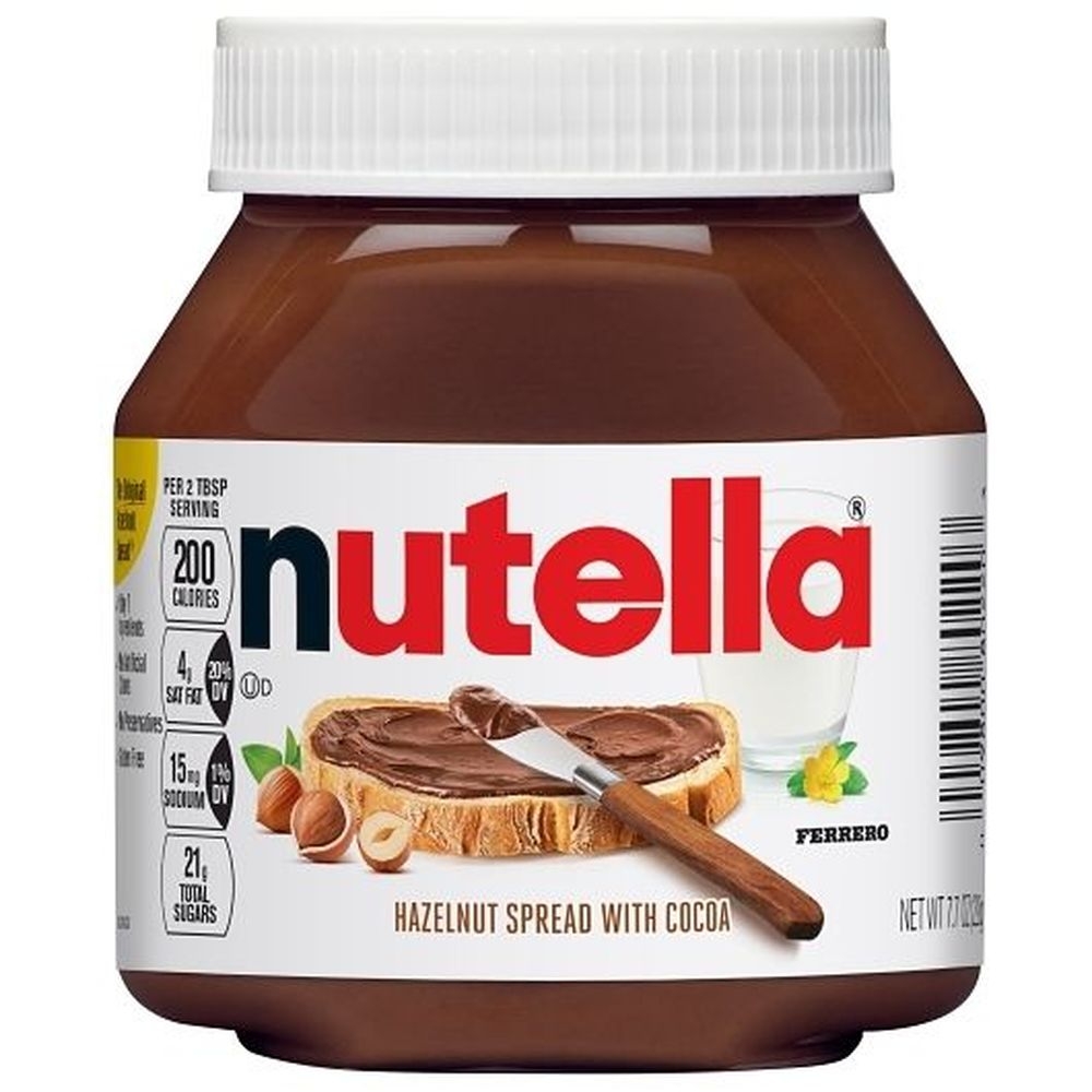 Nutella T7.7 x 12 Hazelnut Spread with Cocoa, 7.7 Ounce -- 12 per case.