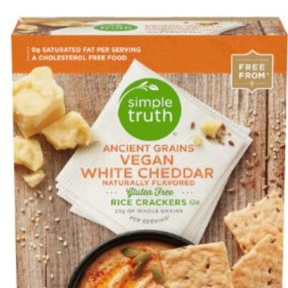 Ancient Grains Vegan White Cheddar Rice Crackers