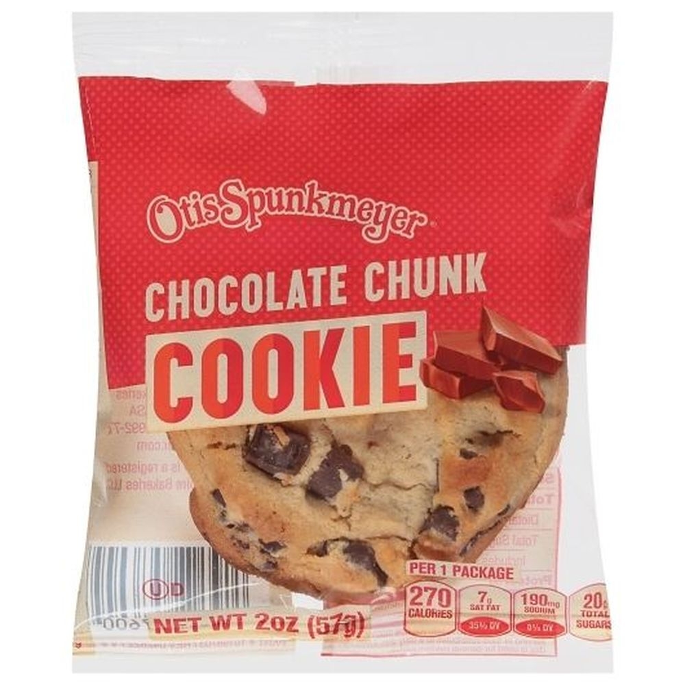 Otis Spunkmeyer Thaw and Serve Chocolate Chunk Cookie, 2 Ounce -- 72 per case.