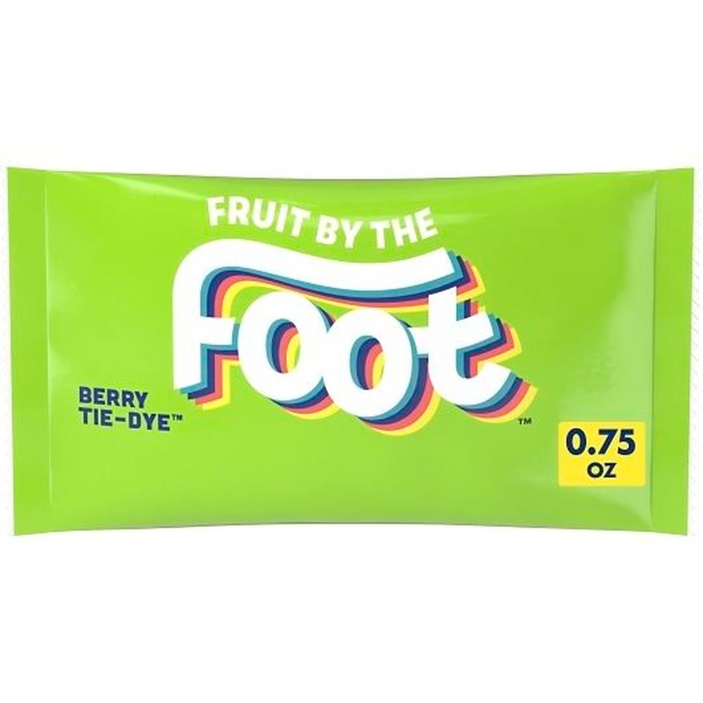Fruit by the Foot Berry Tie-Dye - 0.5 oz. pack, 96 per case