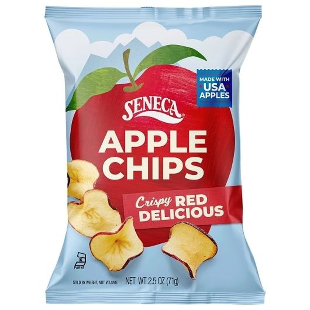 Seneca Original Apple Chips - 2.5 oz. bag, 12 per case