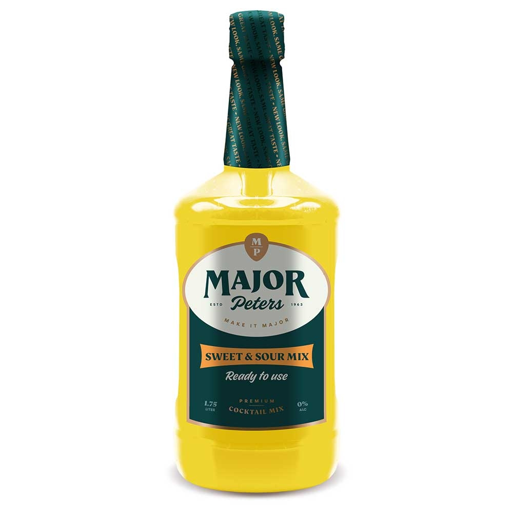Major Peters Ready to Use Sweet and Sour Mix, 64 Fluid Ounce -- 6 per case