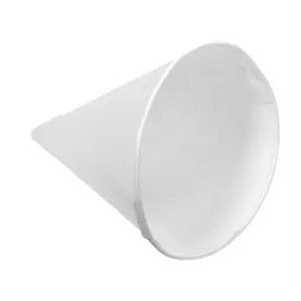 Drywax Paper Rolled Rim Cone Cup