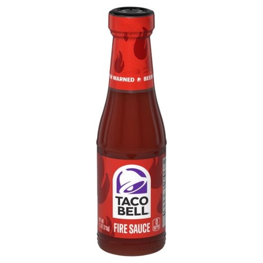 Taco Bell Fire Restaurant Sauce, 7.5 Ounce -- 12 per case.
