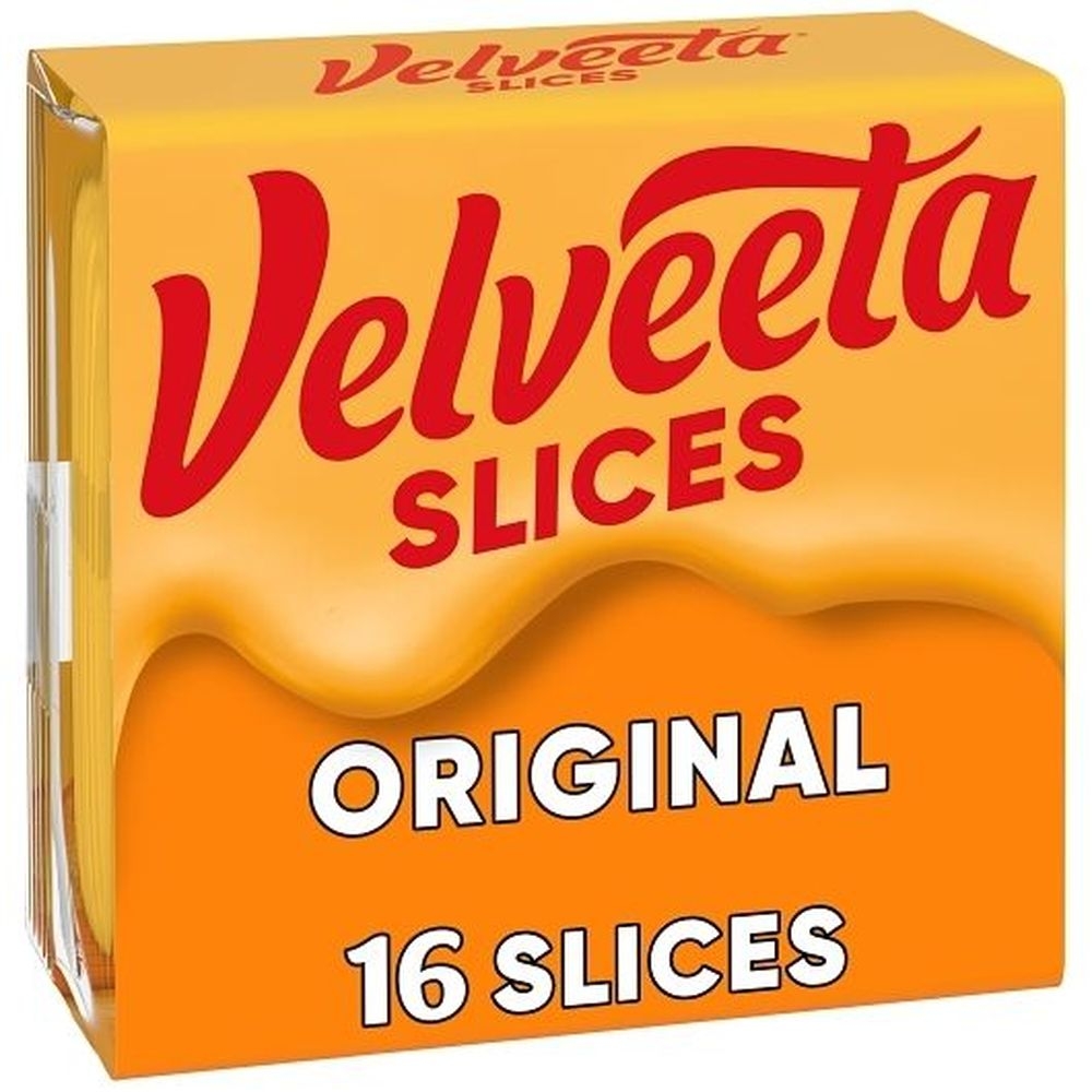 Velveeta Individually Wrapped Sliced Cheese, 12 Ounce -- 12 per case