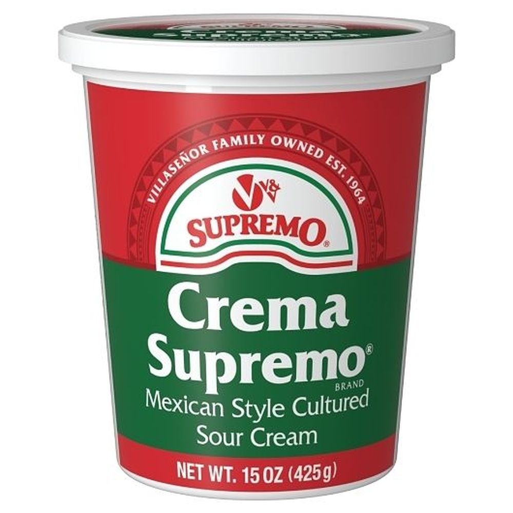 Mexican Style Cultured Sour Cream