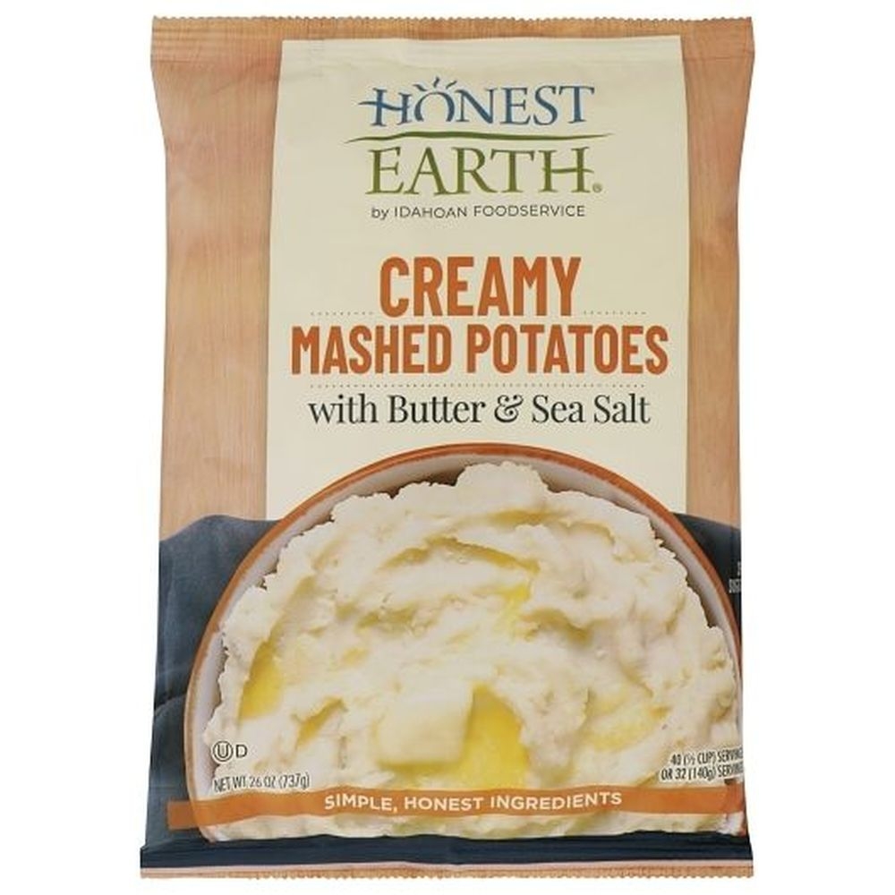 Honest Earth Creamy Mashed Potatoes, 26 Ounce -- 8 per case.