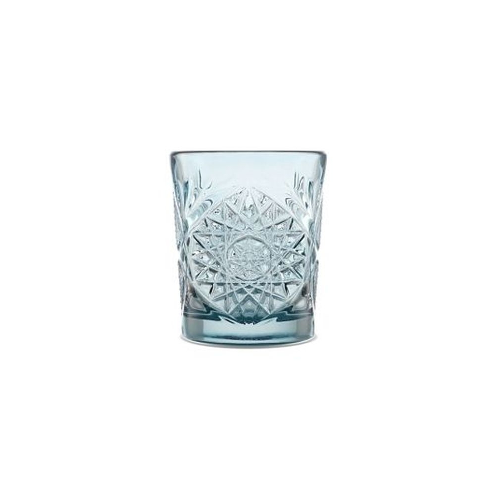 Storytellers Sapphire Hobstar Double Old Fashioned Glass Tumbler
