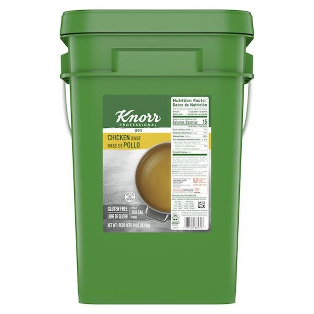 Knorr Professional 095 Chicken Base Bouillon, 40 pound