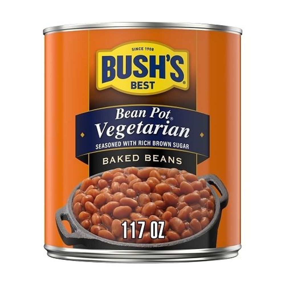 Bushs Vegetarian Baked Beans -  no. 10 can, 6 cans per case