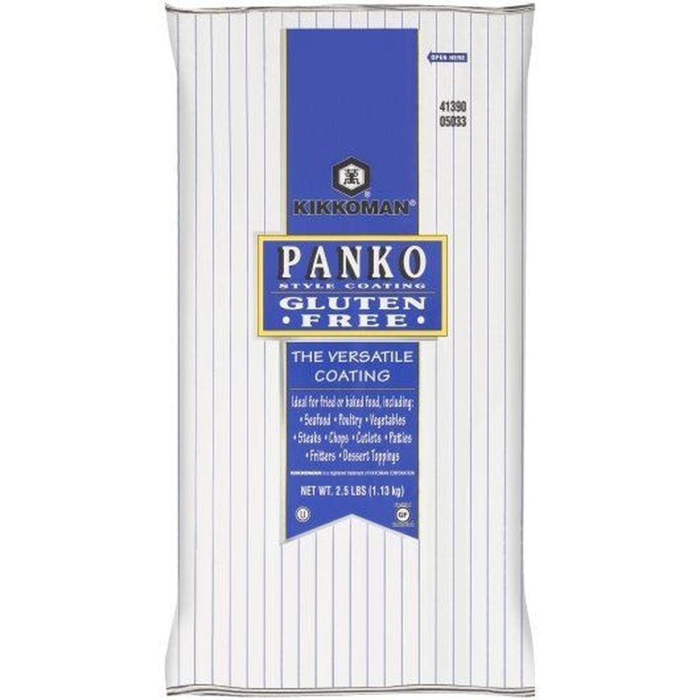 Kikkoman Gluten Free Panko Style Coating, 2.5 Pound -- 6 per case.