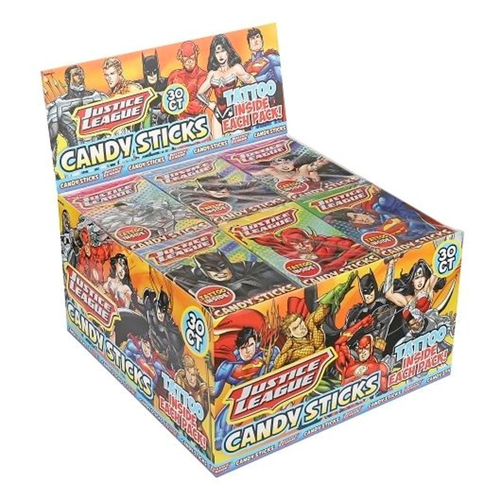 Super Hero Candy Stick with Tattoo