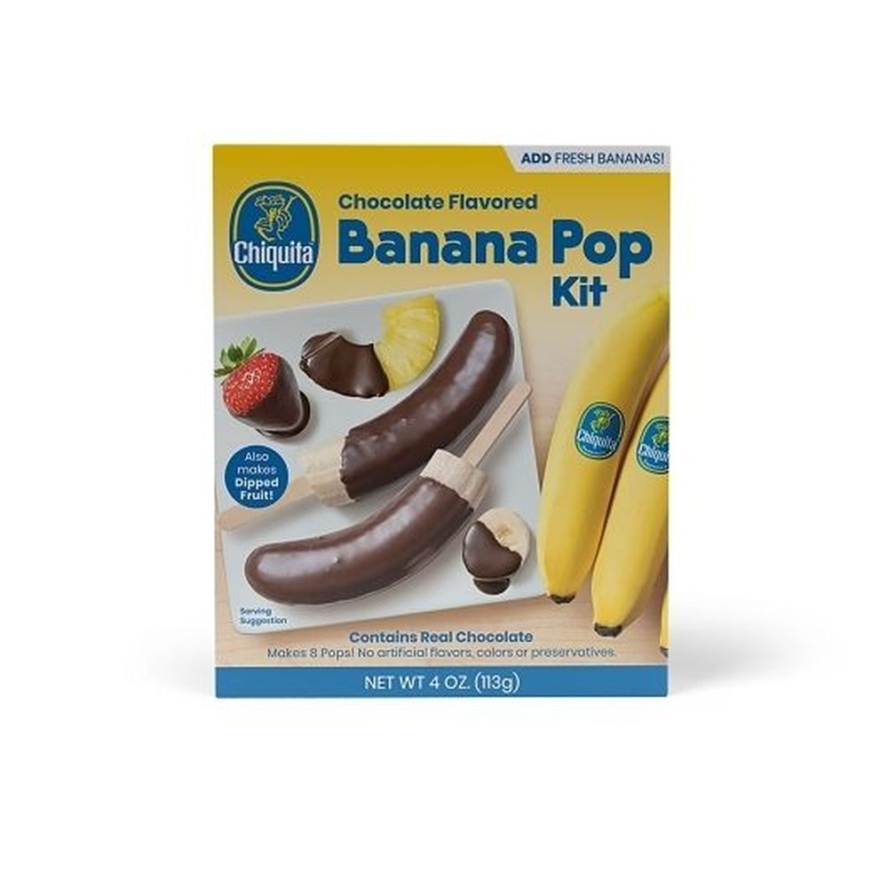 Chocolate Flavored Banana Pop Kit