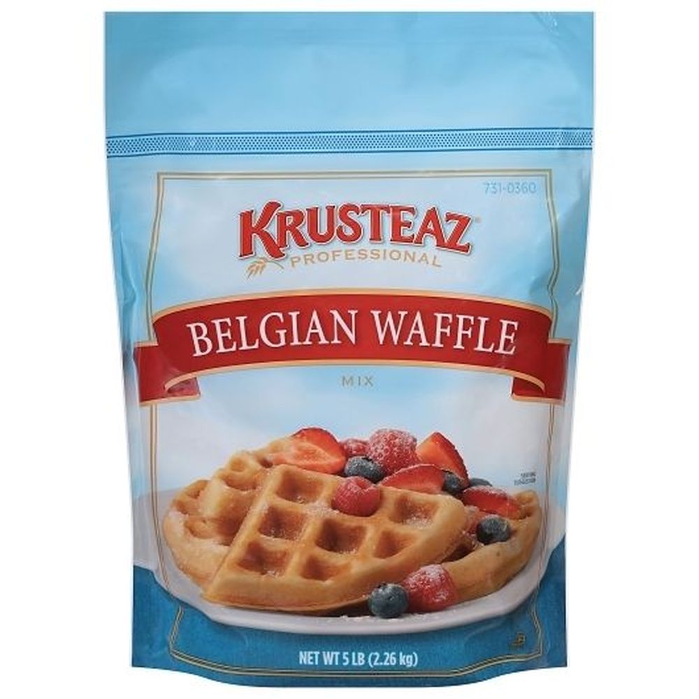 Krusteaz Belgian Waffle Mix, 5 Pound -- 6 per case