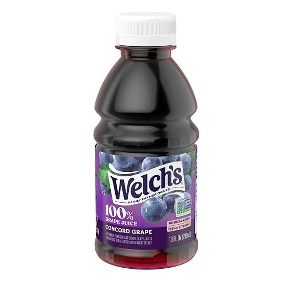 Welch's 100 Percent Grape Juice Drink, 10 Ounce -- 24 Case