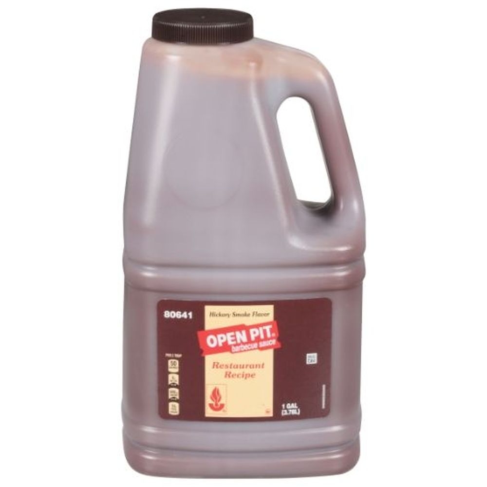 Open Pit Hickory Barbecue Sauce Jug, 1 Gallon -- 4 per Case
