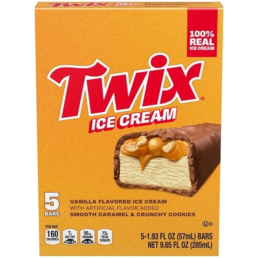 Caramel Caramel Vanilla Milk Chocolate Ice Cream Bar